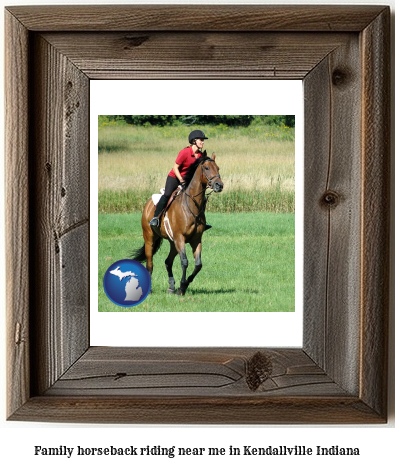 family horseback riding near me in Kendallville, Indiana